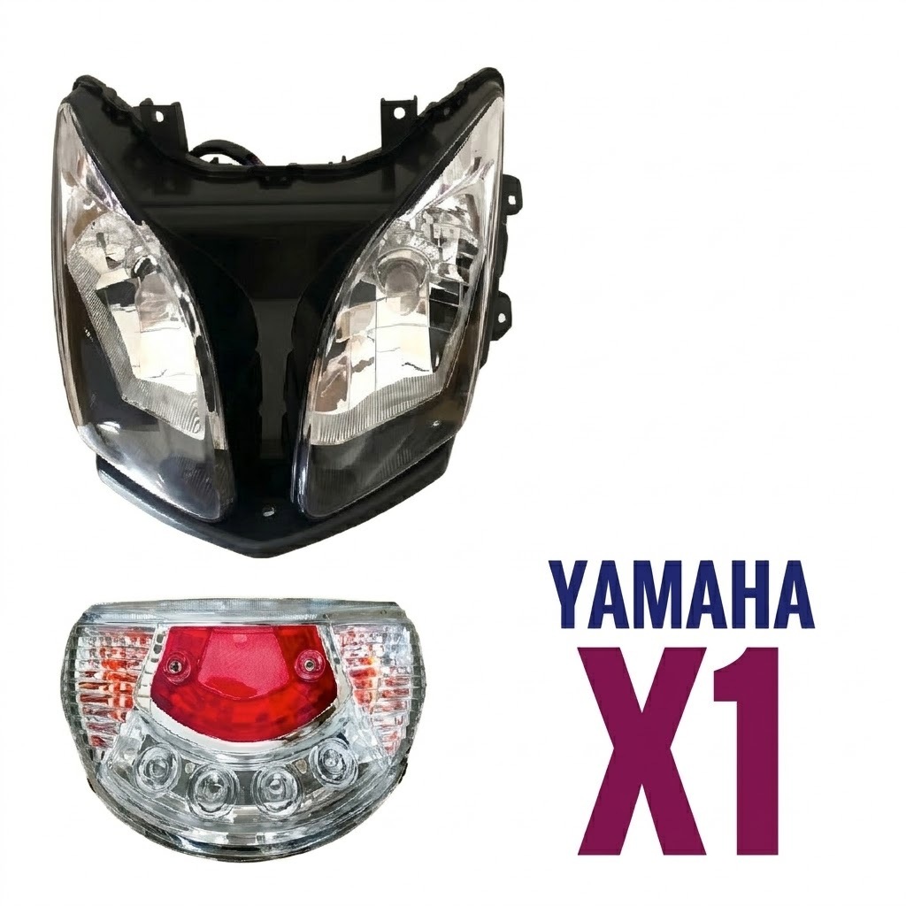 (231) ชุดไฟหน้า ไฟท้าย YAMAHA X1 - ยามาฮ่า เอ็กซ์วัน