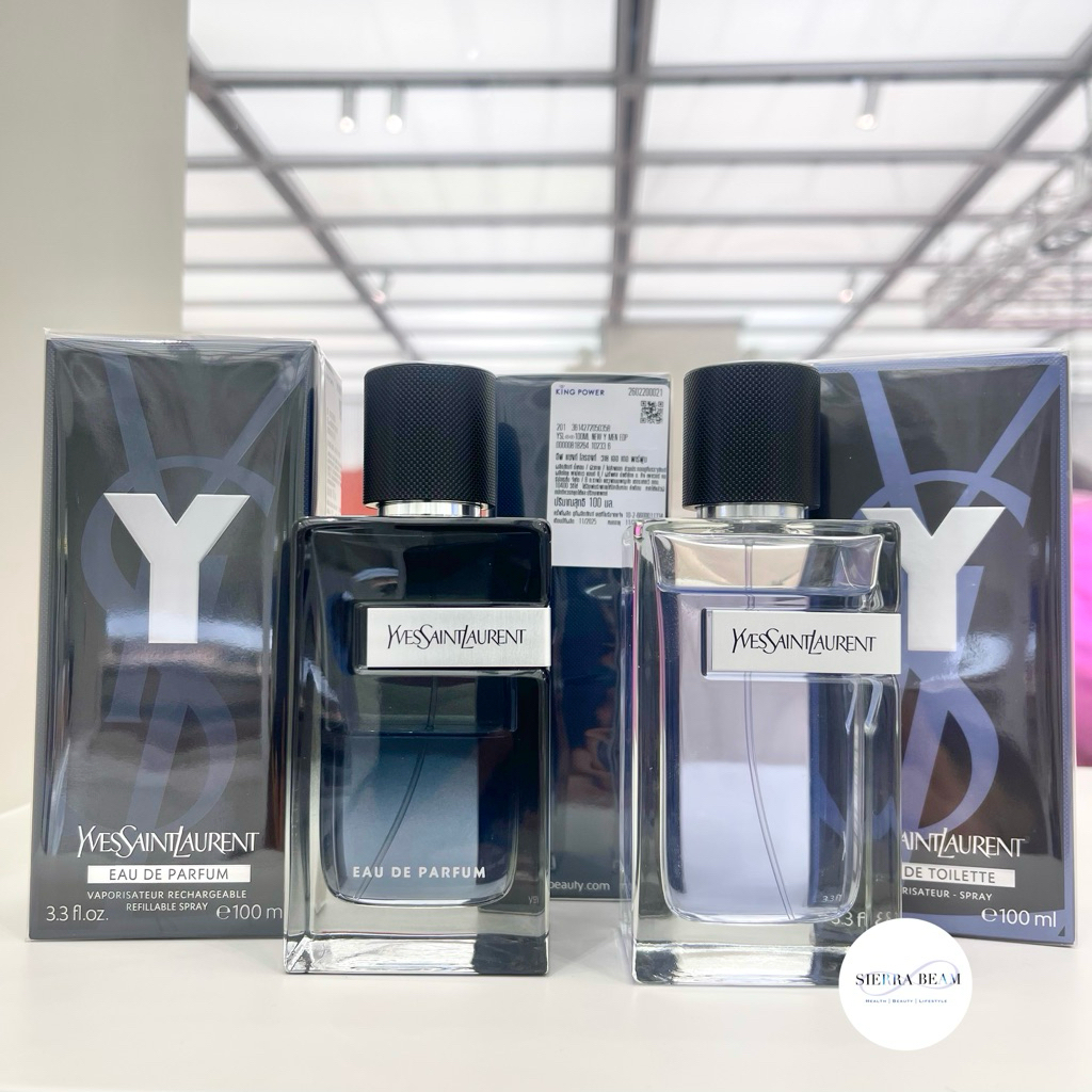 YVES SAINT LAURENT น้ำหอม YSL Y EDP / EDT มีล็อตปี2025 แท้จาก King Power/Central