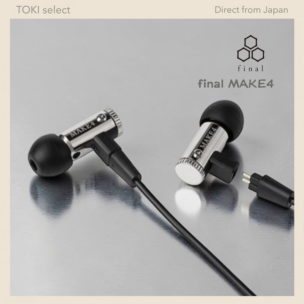 final MAKE4 Wired Earphones Tuning Customizable Sound 3.5mm In Ear Earphones Audio DIY Sound