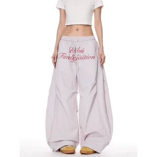 [Summer quick-drying fabric jazz dance wide-leg pants]กางเกงเต้นแจ๊สขากว้างสไตล์อเมริกันสำหรับผู้หญิงในช่วงฤดูร้อน