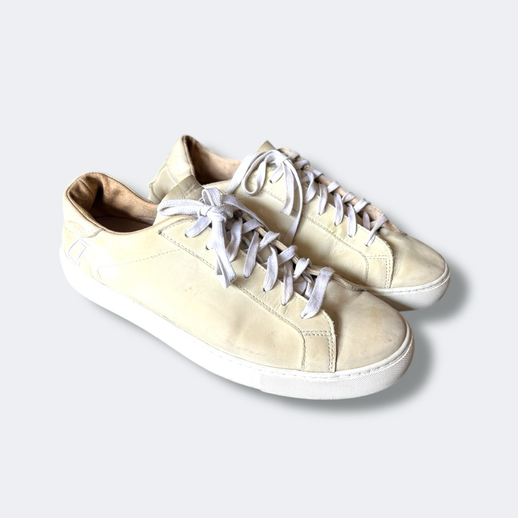 D.A.T.E PREMIUM SNEAKERS BRAND (รองเท้าหนังแท้ คุณภาพสูง แบรนด์ DATE) ไซส์ 43/28cm