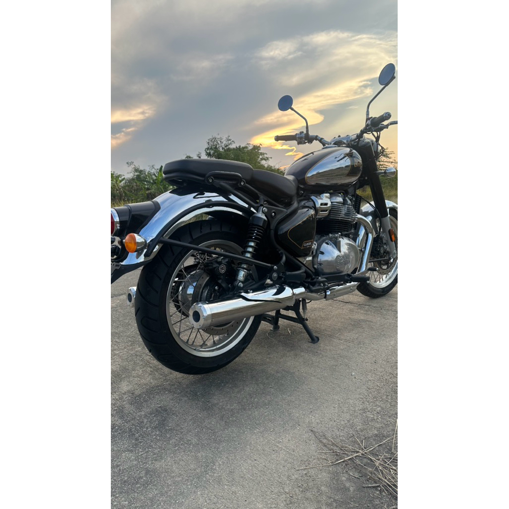 ท่อ Black Fang สำหรับ Royal Enfield Classic 650, Super Meteor 650, Interceptor 650