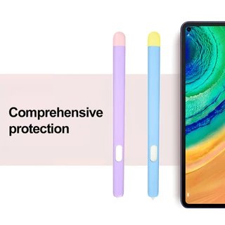 สําหรับ Samsung Galaxy Tab S10Lite S9 S8 S6Lite S7 S10 S-Pen แท็บเล็ตซิลิโคนนุ่มสี Contrast ดินสอ