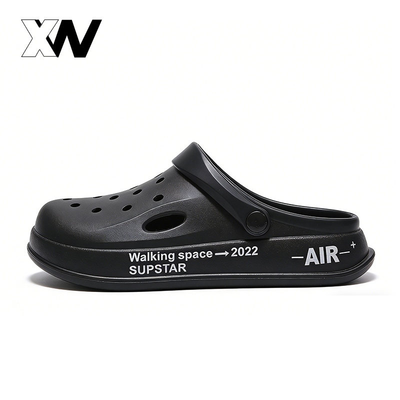 XWbrand รองเท้าหัวโตพื้นหนา กันลื่น ระบายอากาศดี กลิ่นไม่อับชื่น รองเท้าอเนกประสงค์ สไตล์เท่ห์ หุ้มส้น เสริมสรีระ