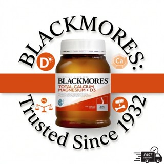 Blackmores Total Calcium & Magnesium + D3 200 Tablets รักษาค…