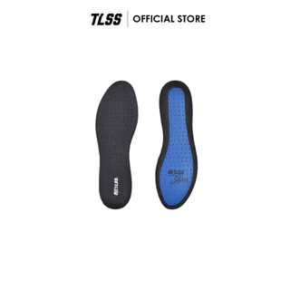 TLSS ANTI-SLIP AND SHOCK-ABSORBING FULL-SOLE PORON SPORTS SHOE INSOLE (TLSSXD-HEI-1) แผ่นรองพื้นรองเท้า TLSS สีดำ