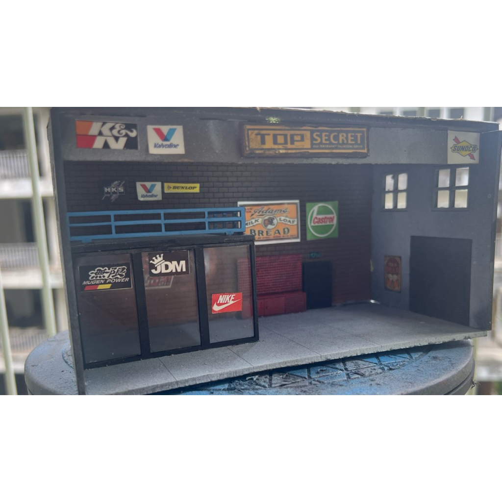 garage  dioramaฉากอู่ 1:64