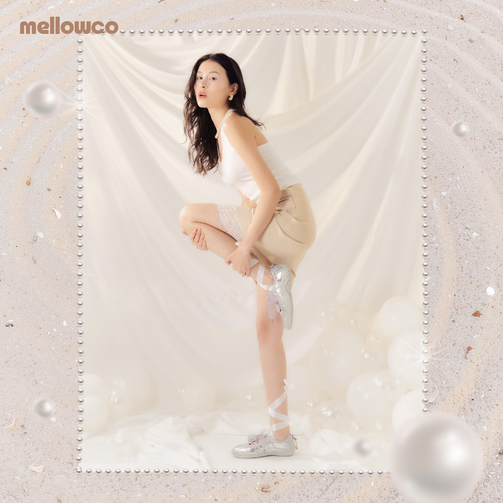 Mellowco รุ่น The Poppy Maryjane Sneaker M8-H4430 รูปที่ 5