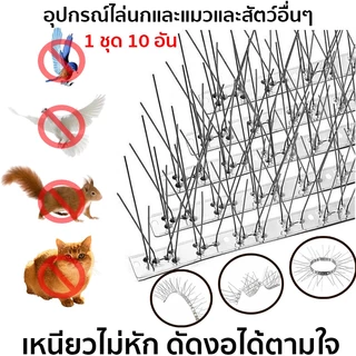 หนามป้องกันไล่นก ป้องกันนกเกาะ ป้องกันนกมาทำรัง วิธีกำจัดนกได้ผลจริง ทนทาน