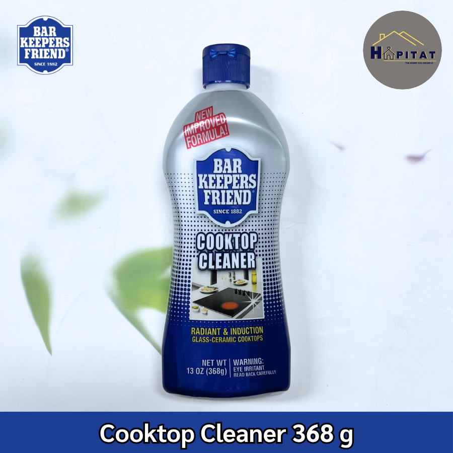 {Bar Keepers Friend®} Cooktop Cleaner 368 g น้ำยาทำความสะอาดครัว เตาแก้ว & เซรามิก