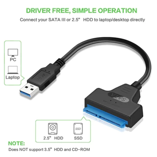 ส่งทันที สายแปลง ssd hdd sata to usb 3.0 Type-c box III ฮาร์ดดิสก์ 2.5" นิ้ว อะแดปเตอร์ 5Gbps
