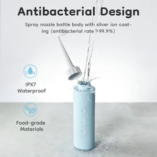 Airuidu PM1 ที่ฉีดก้นพกพา ที่ฉีดก้น ที่ฉีดชำระแบบพกพา 500ml Waterpulse ฉีดก้นแบบพกพา ที่ฉีดก้นพกพา พกพาสะดวก ที่ฉีดต