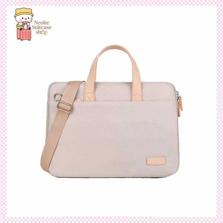 🎒กระเป๋าโน๊ตบุ๊ค/ กระเป๋าเก็บโน๊ตบุ๊ค ด้านในบุผ้าหนานุ่ม กันน้ำ กันฝุ่น กว้าง14นิ้ว /15.6นิ้ว