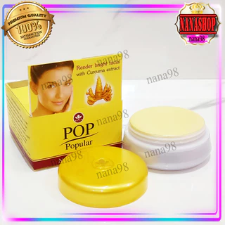💥ส่งฟรี มีราคาส่ง ครีมป๊อบ ป๊อปปูล่า ขมิ้น เคอร์คูม่า ครีม pop popular ครีมบำรุงผิว ป๊อปขมิ้น ป๊อปเหลือง ครีมขมิ้น ป็อป