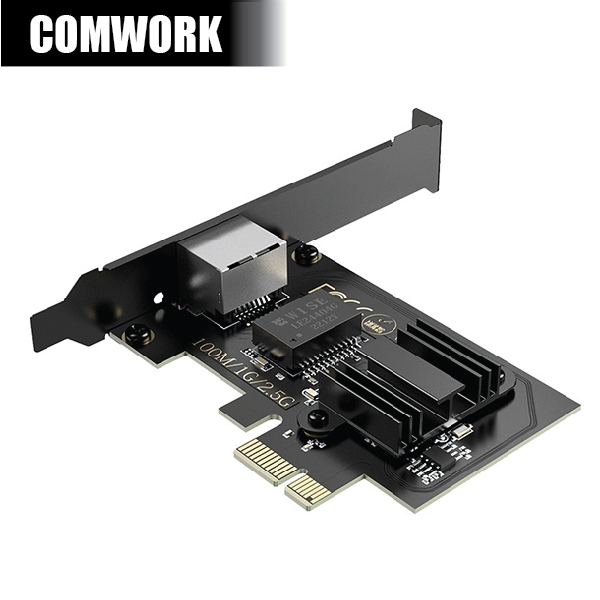 การ์ด แลน LAN 2.5Gbps RJ45 INTEL I226-V PCIE X1 GIGABIT 2500Mbps 10/100/1000 ETHERNET NETWORK ADAPTER CARD ESXi 7.0 8.0