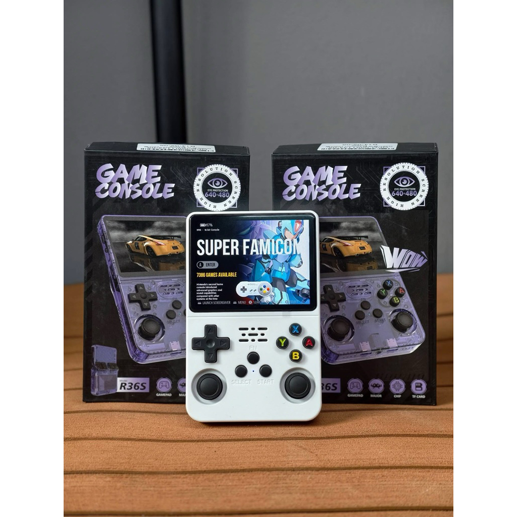R36S เครื่องเกมพกพา Retro Game Console (New)