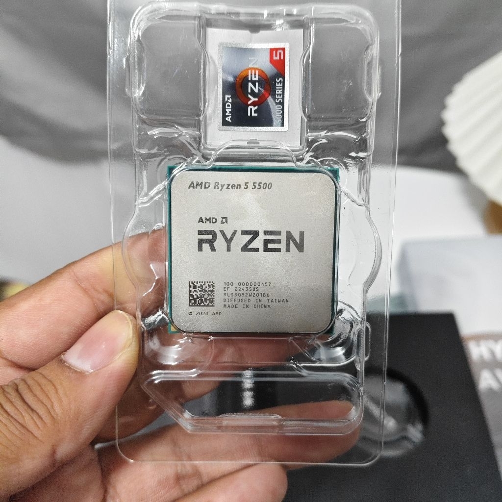 RYZEN 5 5500 + ASROCK A520M-HVS [มือสอง]
