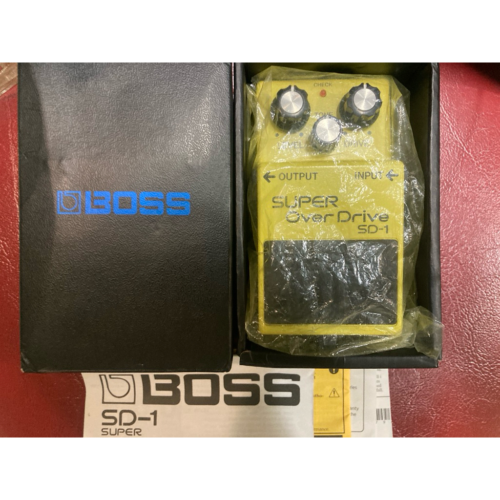 Boss SD-1 Super Overdrive (Taiwan July 2015)กล่อง+ใบครบ