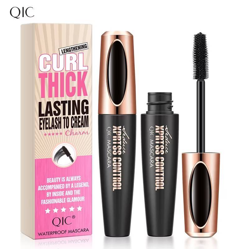 มาสคาร่า4D QIC MASCARA สูตรกันน้ำ ขนตางอน เด้ง ยาว