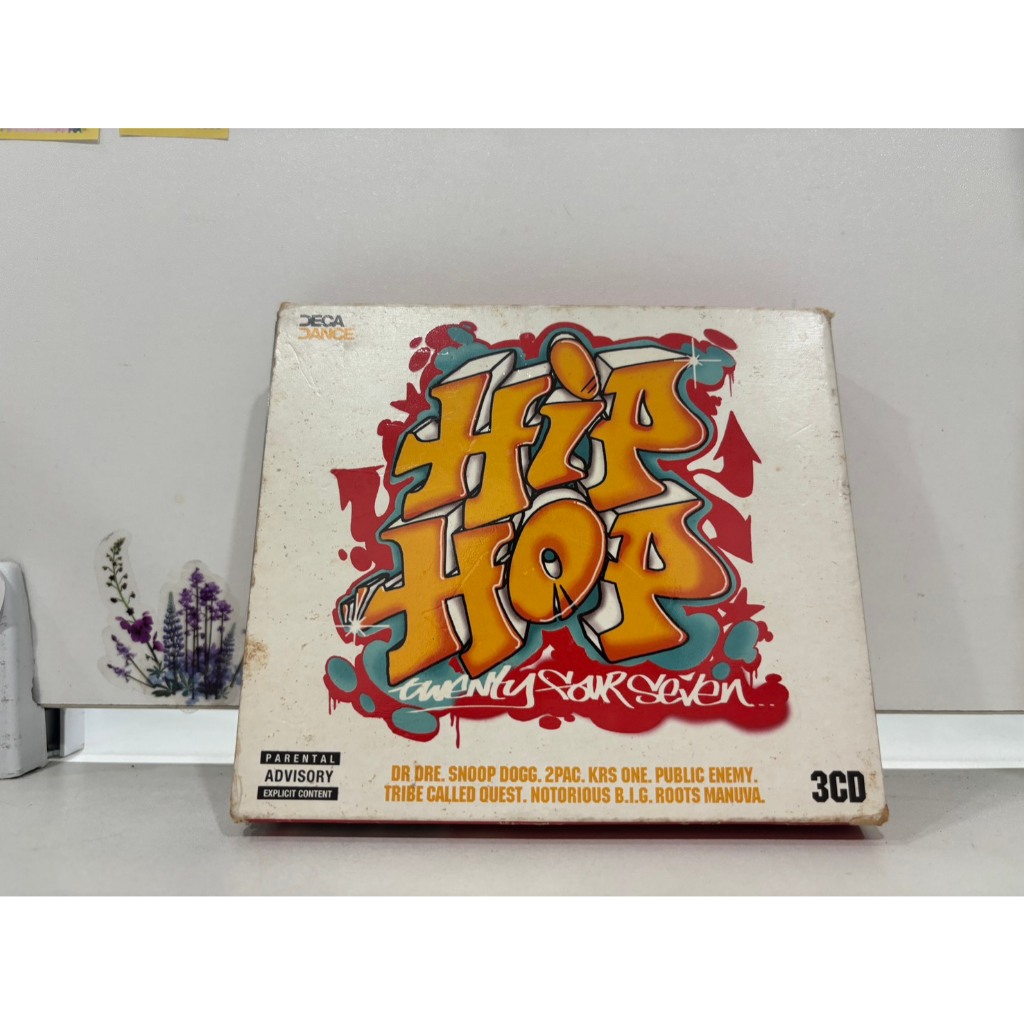 3 CD MUSIC  ซีดีเพลงสากล    HIP HOP 24/7    (B5E2)