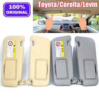 ที่บังแดด ที่บังแดดสําหรับด้านข้างซ้ายขวากระจกแต่งหน้าที่บัง…