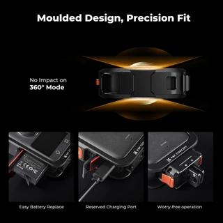 K&F CONCEPT Camera Cage for DJI Osmo 360 อลูมิเนียม เคสเฟรมขยาย สำหรับขาตั้งกล้อง/ไม้เซลฟี่