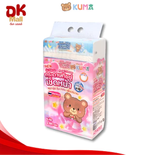 (live) [ เซ็ต 5 แพ็ค ] เพิ่มปริมาณจุใจ! กระดาษทิชชู่เช็ดหน้าคุมะ KUMA ขนาด 168+12 แผ่น หนา 2 ชั้น (5 แพ็ค 25 ห่อ)