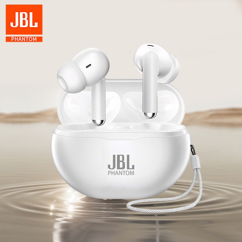 ต้นฉบับJBL PHANTOMหูฟังไร้สายบลูทูธ 5.3 TWS Touch Controlชุดหูฟังบลูทูธหูฟังกีฬากันน้ำHIFIหูฟังสำหรั