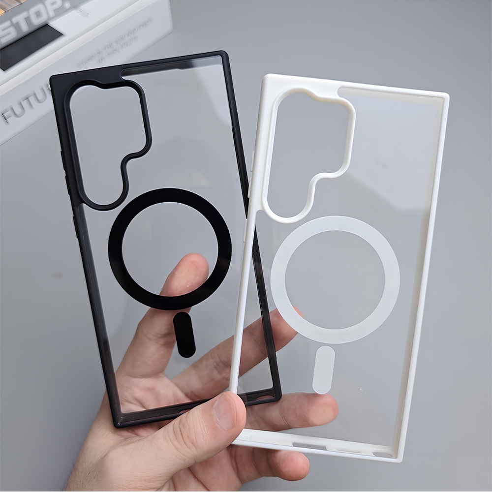 Magnetic เคส For Samsung A56 A55 A17 Case Samsung A07 A57 A06 A16 A37 A54 A15 A26 A25 S24 S25 S26 Ultra S22 S23 FE