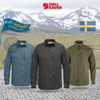 Fjallraven เสื้อเชิ้ตแขนยาวเดินป่า ผู้ชาย Abisko Hike Shirt …