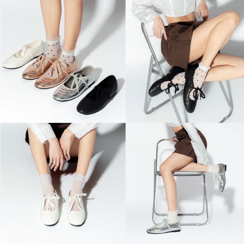 Mellowco รองเท้าผ้าใบแฟชั่น Mary Jane Sneaker รุ่น Call Me Poppy M3-C5011