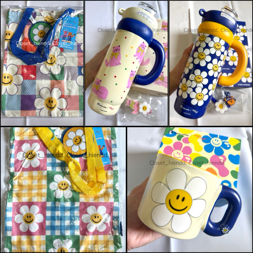 ❗️พร้อมส่ง❗️Wiggle Wiggle x Luckin coffee รวมดาวแก้วน้ำ น่ารักมากค่ะ