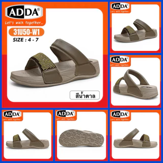 ADDA WOMENS รองเท้าแตะแบบสวมผู้หญิง รุ่น 31U50-W1