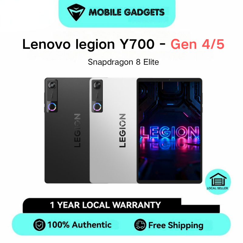 Lenovo Legion Y700 4 / 5 Gen Tablet | Snapdragon 8 Elite | 8.8" 3040 x 1904 165Hz | 7600mAh 68W