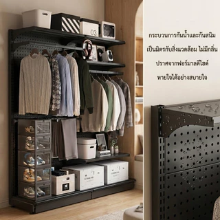 Bmzarชั้ นวางเหล็ก Pegboard แผ่นเจาะรู กันน้ำและกันสนิม ชั้นวางแบบปรับได้ แข็งแรงทนทาน รับน้ำหนักได้มากเป็นพิเศษ