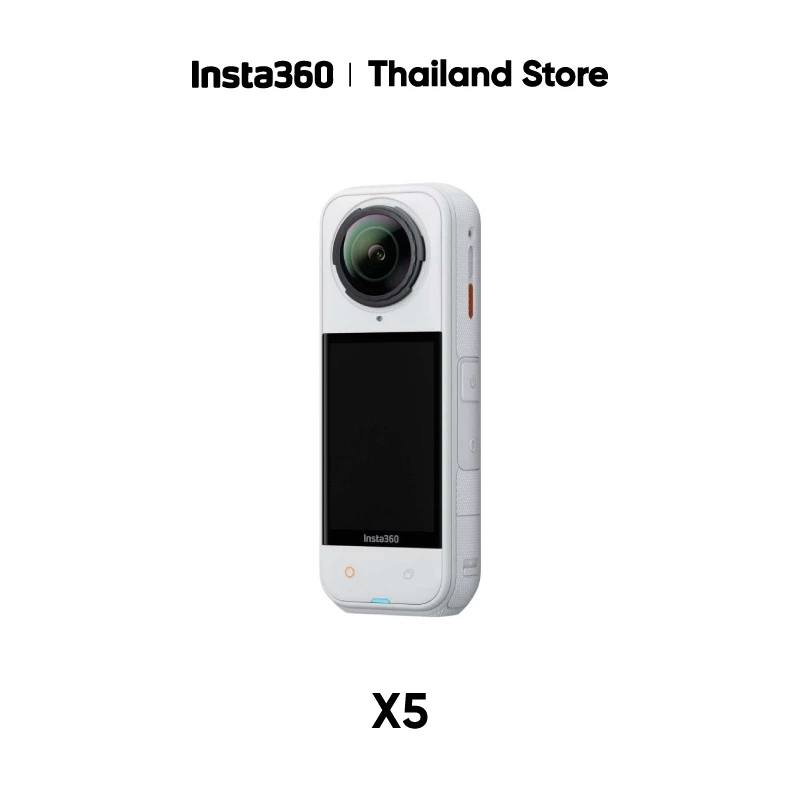 Insta360 X5 | Action Cameras | กล้องแอคชั่น | วิดีโอ 360° 8K 30fps thumbnail 5