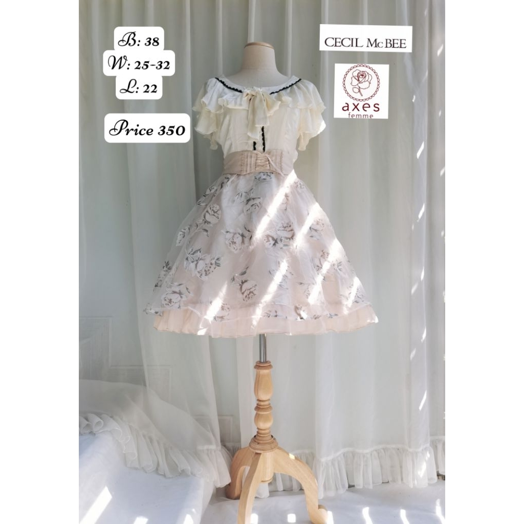 ชุด​เซ็ต​ Cecil​ mcbee​+axesfemme​