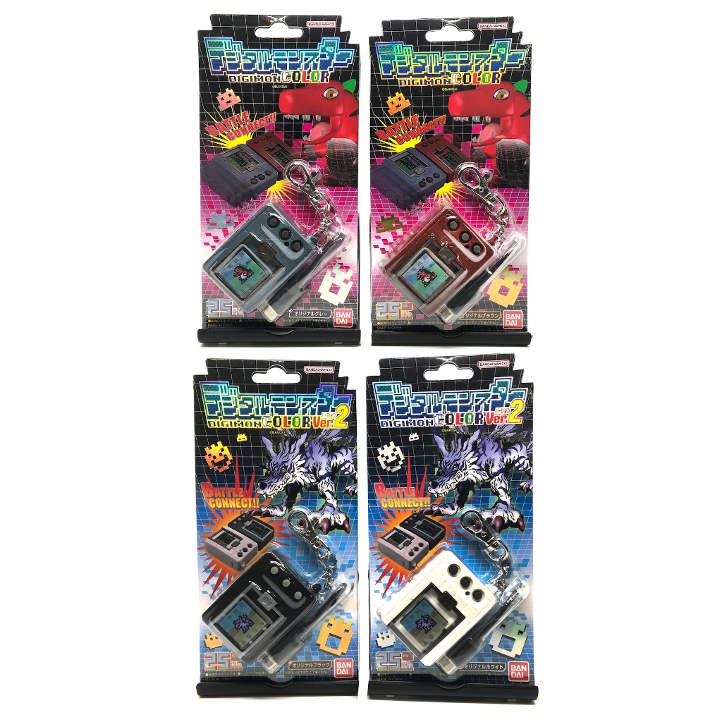 พร้อมส่ง! DIGITAL MONSTER DIGIMON COLOR จอสี 25th V-Pet Color เวอร์ชั่น 1 และ 2 All Color Ver 1-2