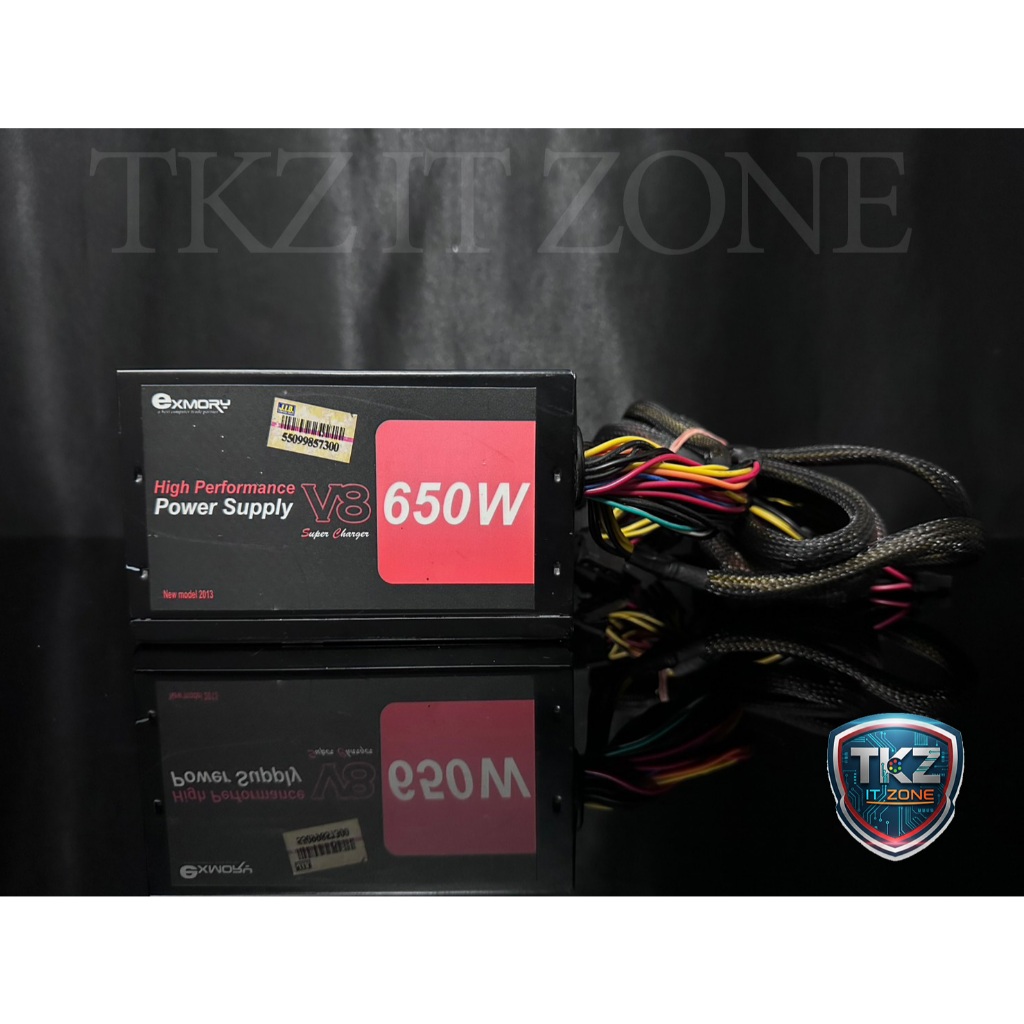 เพาเวอร์ซัพพลาย(power supply)  delux v8 650w  (650w FULL)