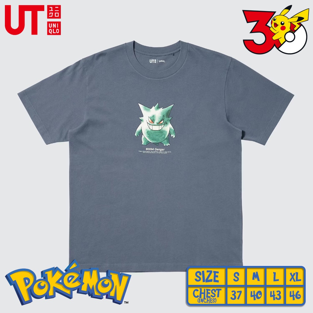 เสื้อยืด Uniqlo UT - Pokémon 30th 0507