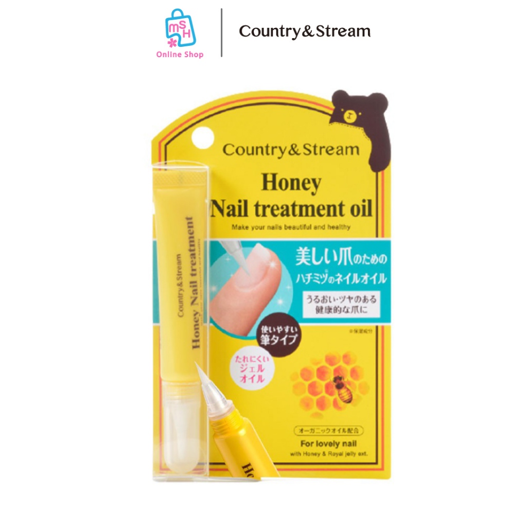 Country&Stream Honey Nail Treatment Oil บำรุงเล็บให้แข็งแรง