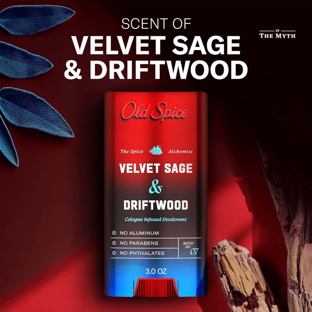 [ราคา/ชิ้น]Old Spice Premium cologne กลิ่น Velvet Sage & Drift Wood หอมซิตรัส  สุขุม นุ่มนวล สไตล์พรีเมียม ดูหรูหราลักซู