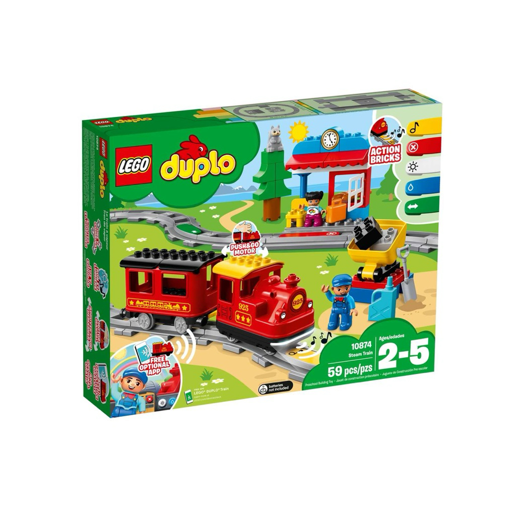 Lego Duplo 10874 Steam Train (ages 2-5)