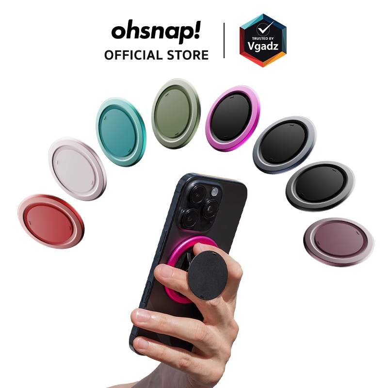 ohsnap! แหวนติดหลังมือถือ รุ่น SNAP GRIP 5.0