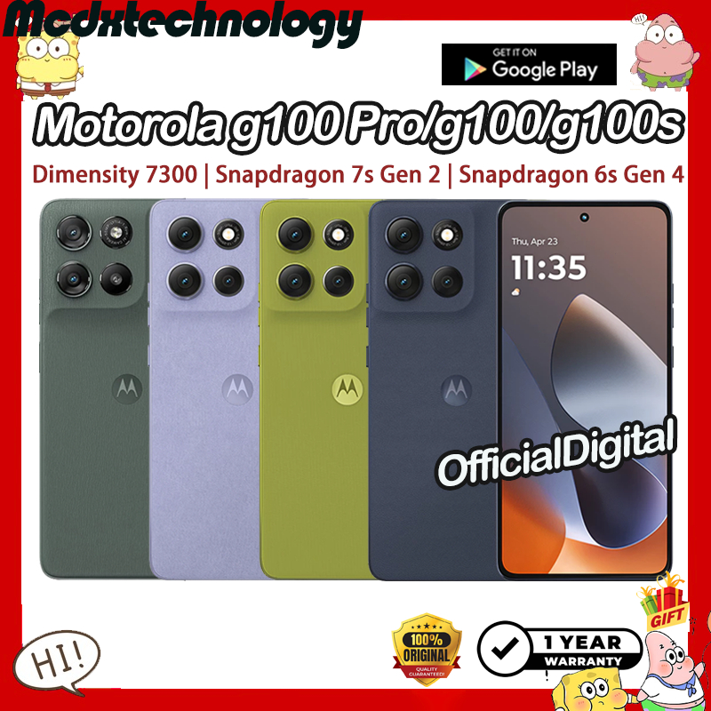 【Global Rom】Motorola moto g100 Pro Dimensity 7300 Motorola g100 Snapdragon 7s Gen 2  Motorola g100s 