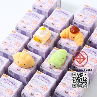 COD🍞Sugar squishy สกุชชี่ รวมเซ็ทขนมปังหลากหลาย16pcs มีหลายแบบให้เลือก ขนาดพอดีมือ ของเล่นเด็ก