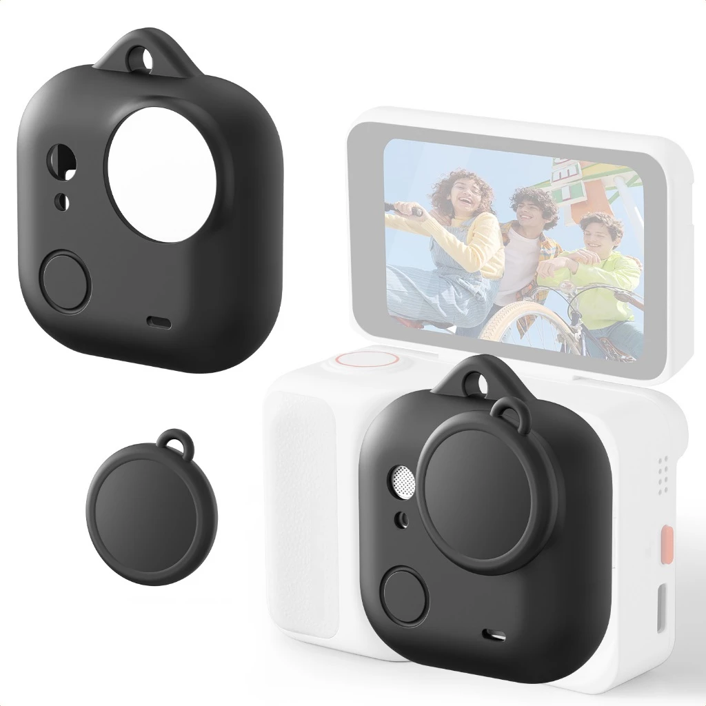 K&F CONCEPT เคสซิลิโคนนุ่ม กันกระแทก กันรอย สวมใส่สบาย สำหรับ Insta360 Go Ultra อุปกรณ์เสริมกล้อง thumbnail 3