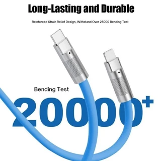 Oengโปรดอ่านก่อนกดซื้อค่ะ💦สายชาร์จเร็วมาก120W 6A MicroUSBกดตัวเลือกที่3💦สีฟาType Cชาร์จเร็วสายเคเบิล👍สินค้ามีให้เลือก👍