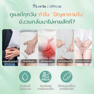 【มินต์】Lorita แผ่นอนามัยบัวหิมะ แผ่นอนามัยสมุนไพร บัวหิมะ ลดตกขาว แก้คัน ดับกลิ่นอับ