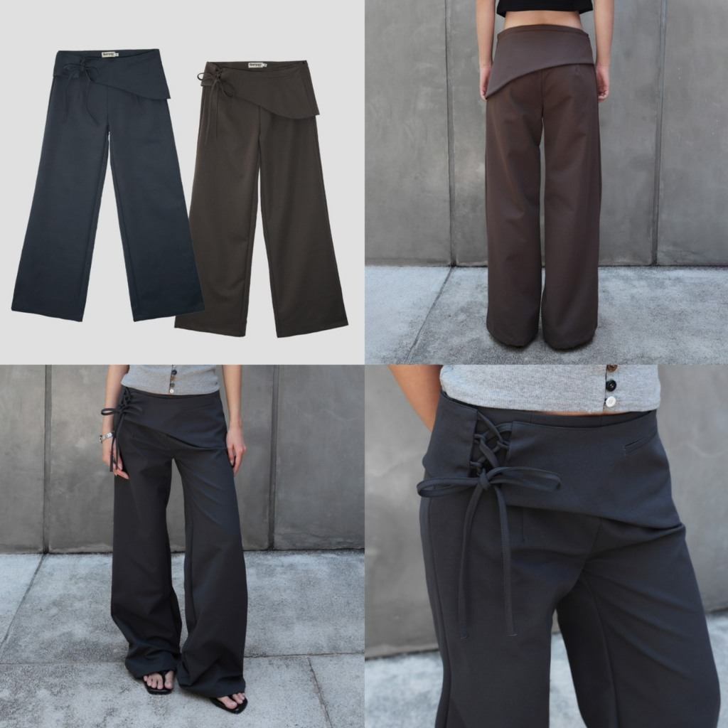 Garcon.dept | Two layers long pants | กางเกงขายาว